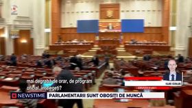 Parlamentarii sunt obosiți de muncă